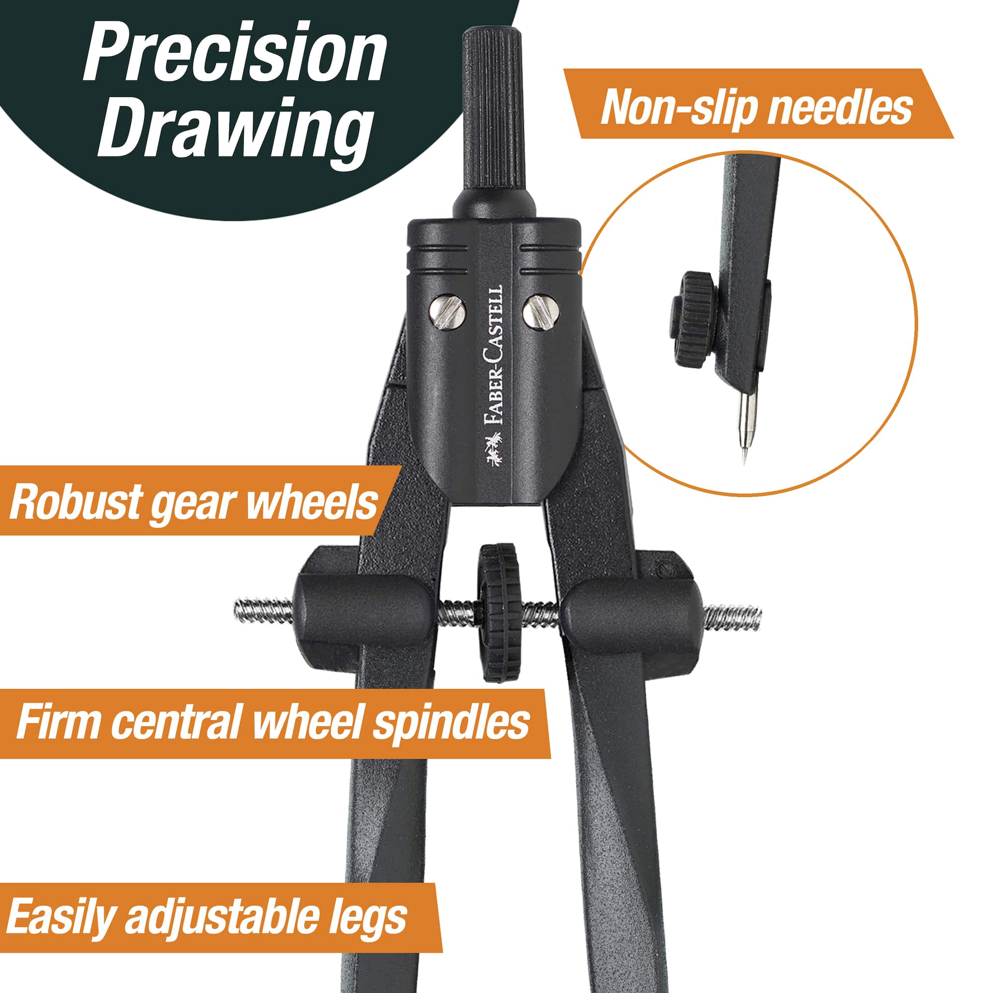 Faber-Castell® Stream Quickset Compass
